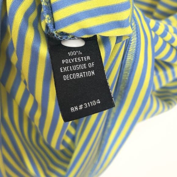 Pro Tour Coolplay Striped Performance Polo - Picture 5 of 5